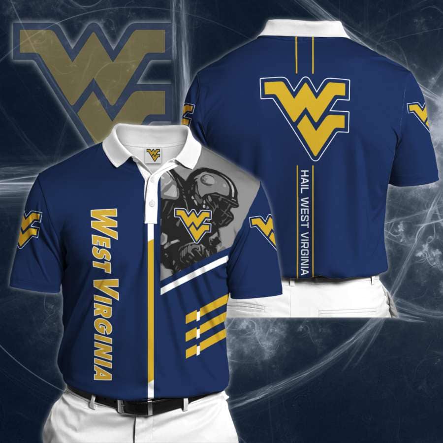 Personalized West Virginia Mountaineers No185 Polo Shirt