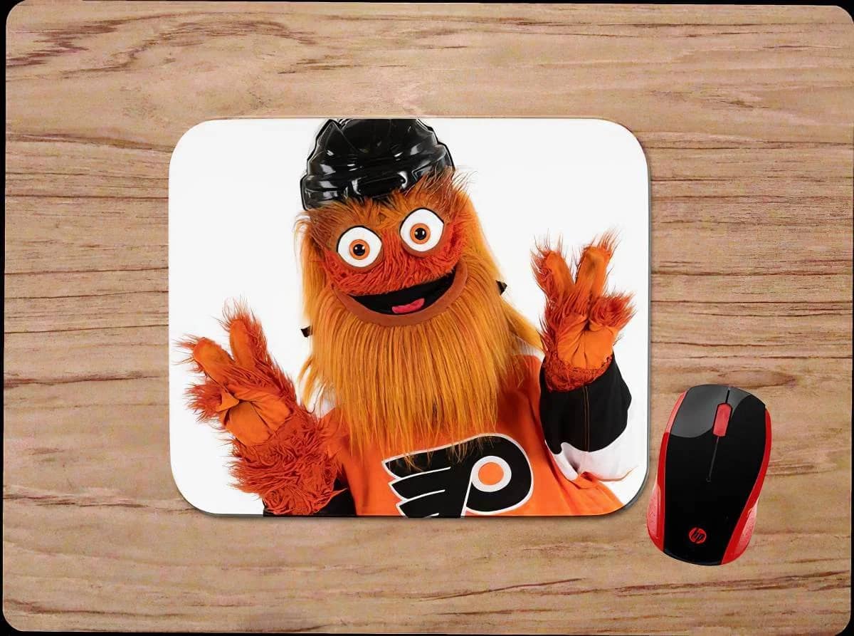 Philadelphia Flyers Gritty Peace Sign Mouse Pads