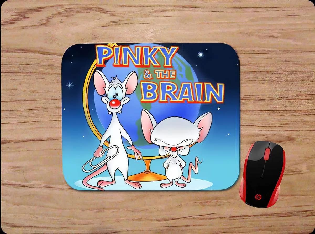 Pinky &Amp; The Brain Classic Cartoon Home Pc Gaming Office Mouse Pads