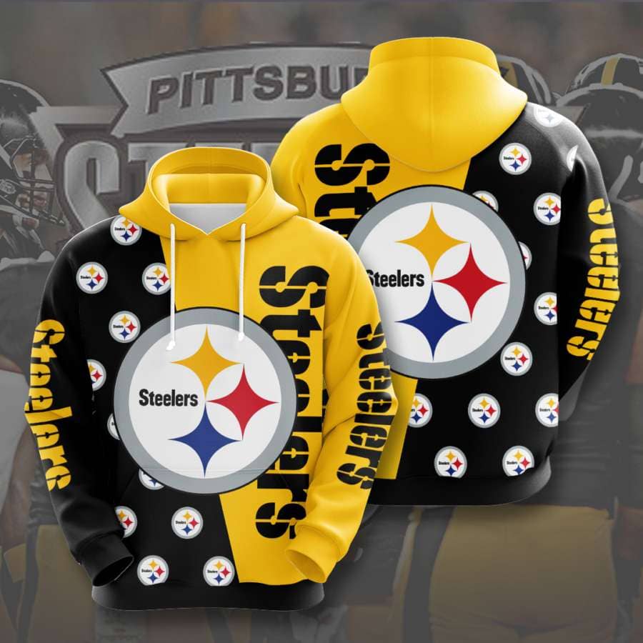 Pittsburgh Steelers No1674 Custom Hoodie 3D