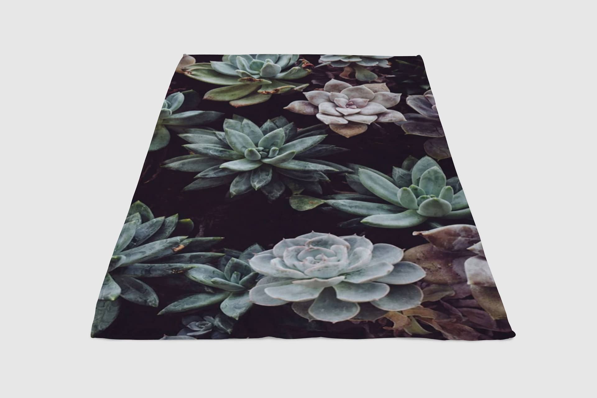 Plant Backgrounds Fleece Blanket