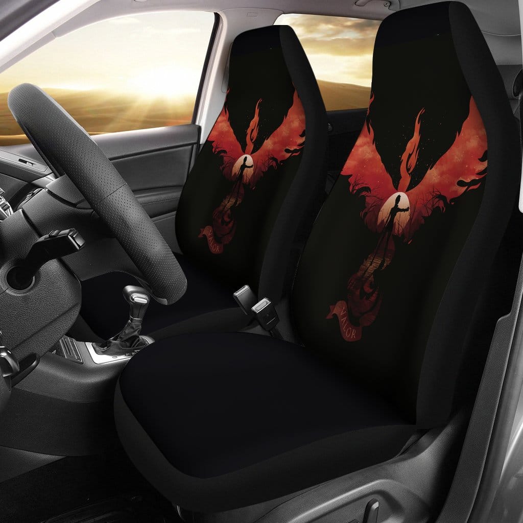 Pokemon Go Fire Team Valor Cover Car Seat Covers