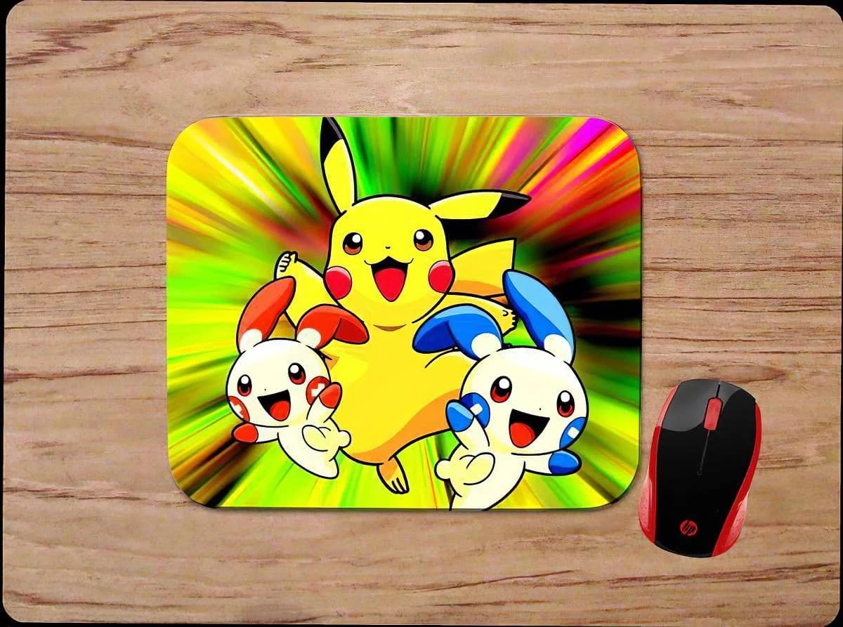 Pokemon Pikachu &Amp; Friends Mouse Pads