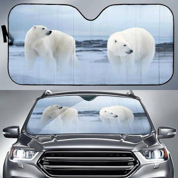 Polar Bear A Unique Gift For Polar Bear Lovers No 536 Auto Sun Shade