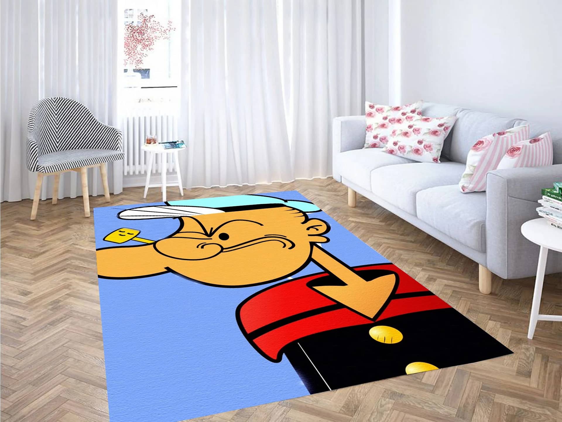 Popeye Cartoon Carpet Rug