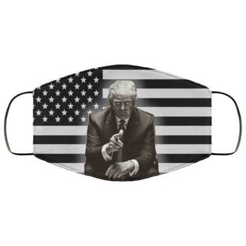 President Trump Flag Washable No4170 Face Mask