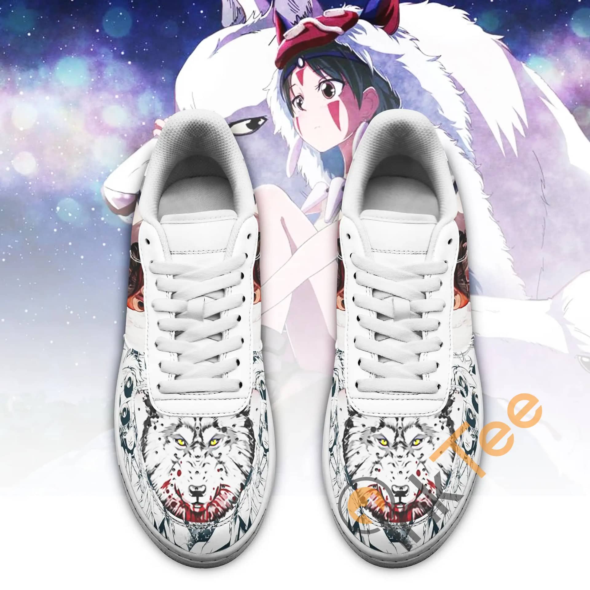 Princess Mononoke Anime Costume Amazon Nike Air Force Shoes