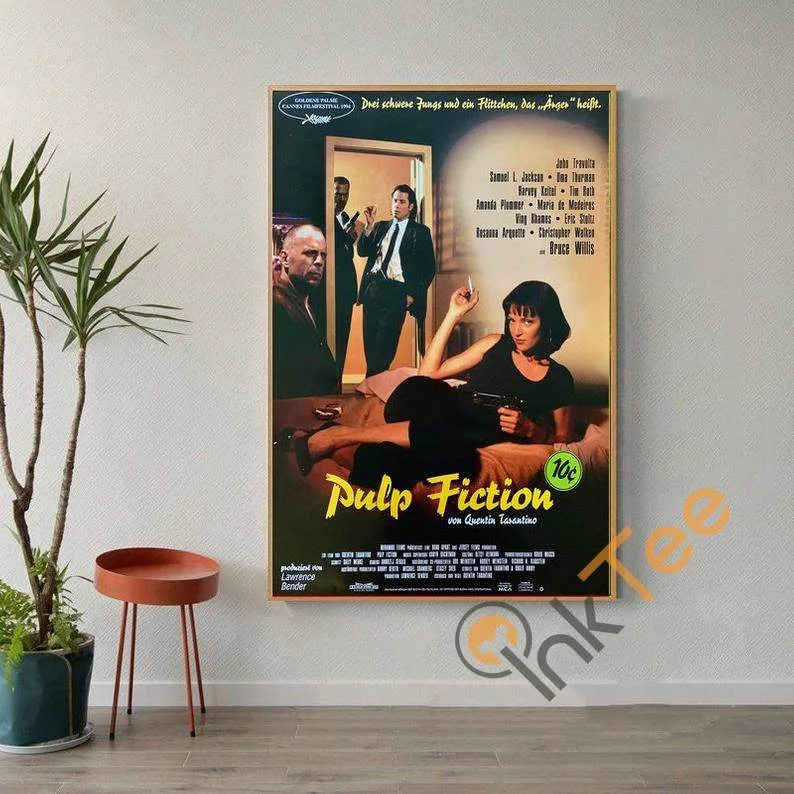 Pulp Fiction Movie Retro Film Sku2055 Poster