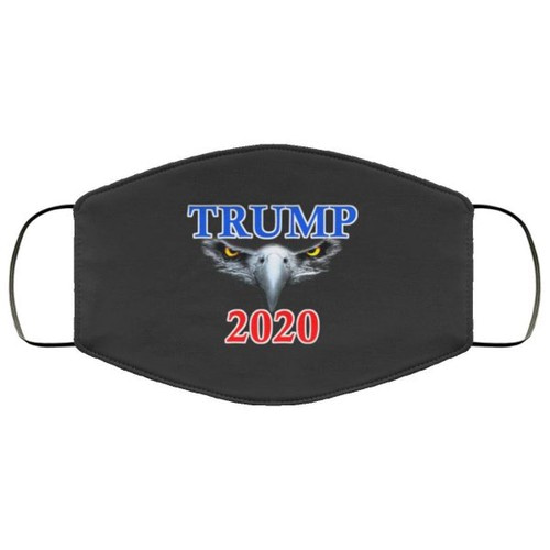 Re-elect Trump 2020 Eagle Washable No4234 Face Mask
