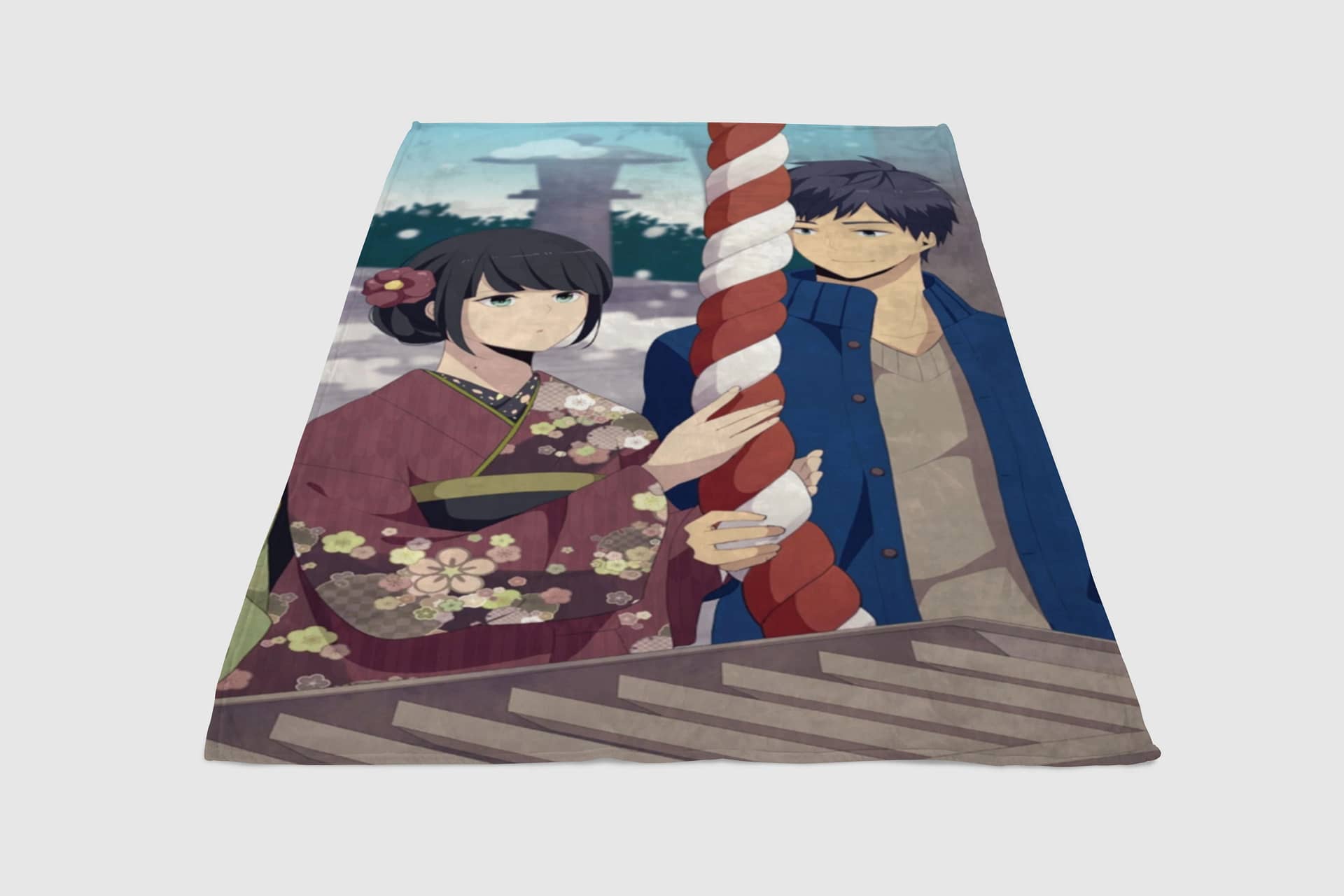 Relife Hishiro And Arata Fleece Blanket