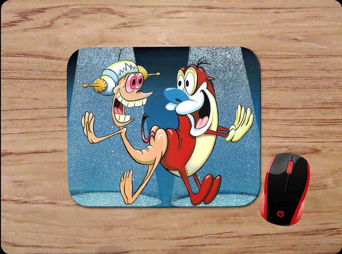 Ren &Amp; Stimpy Dancing Pc Gaming Mouse Pads