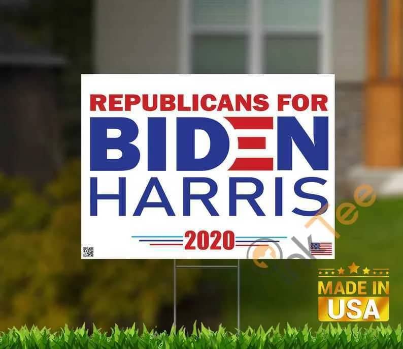 Republicans For Biden Harris Party Crashers Yard Sign