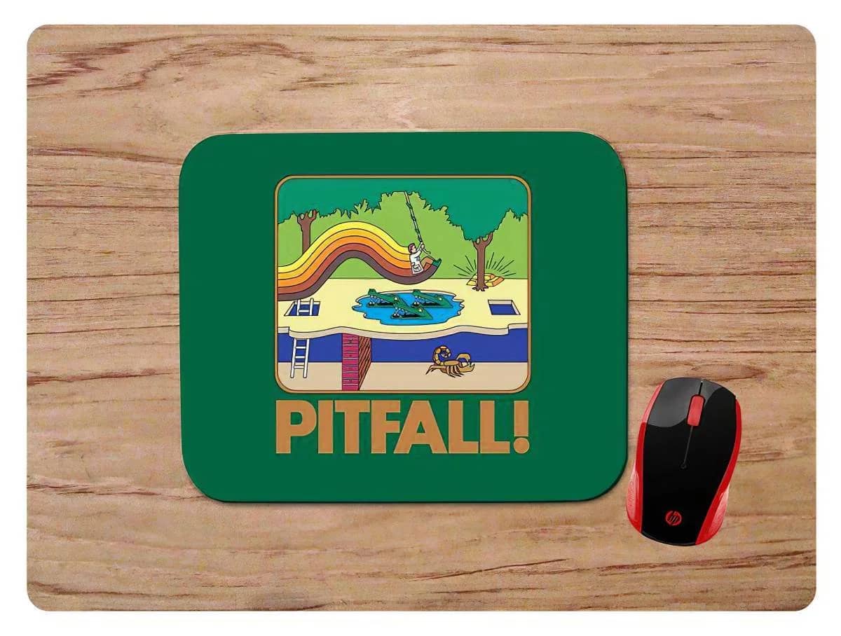 Retro Atari Pitfall Mouse Pads
