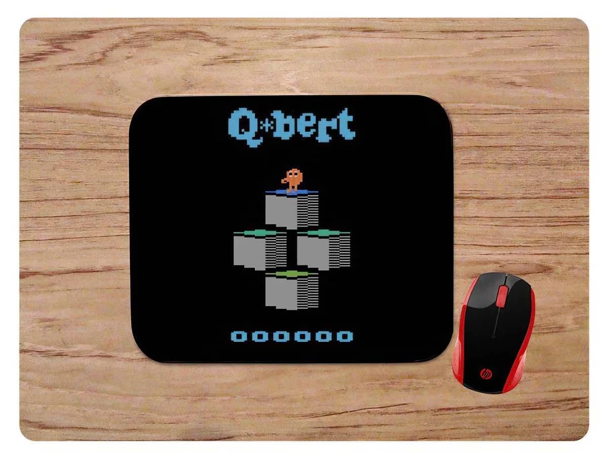 Retro Atari Qbert Mouse Pads