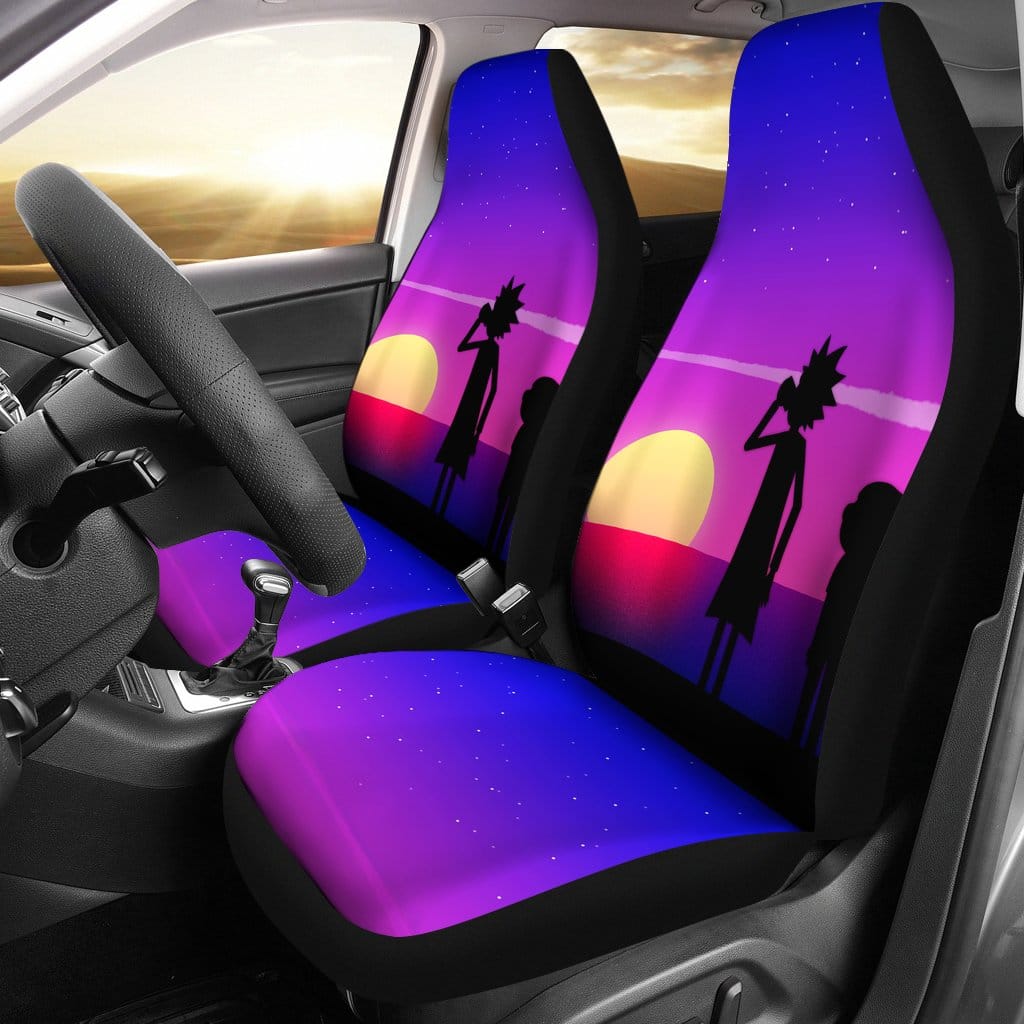 Rick And Morty 1 Car Seat Covers