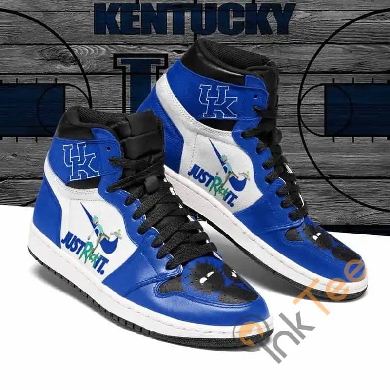 Rick And Morty Kentucky Wildcats Custom It2603 Air Jordan Shoes