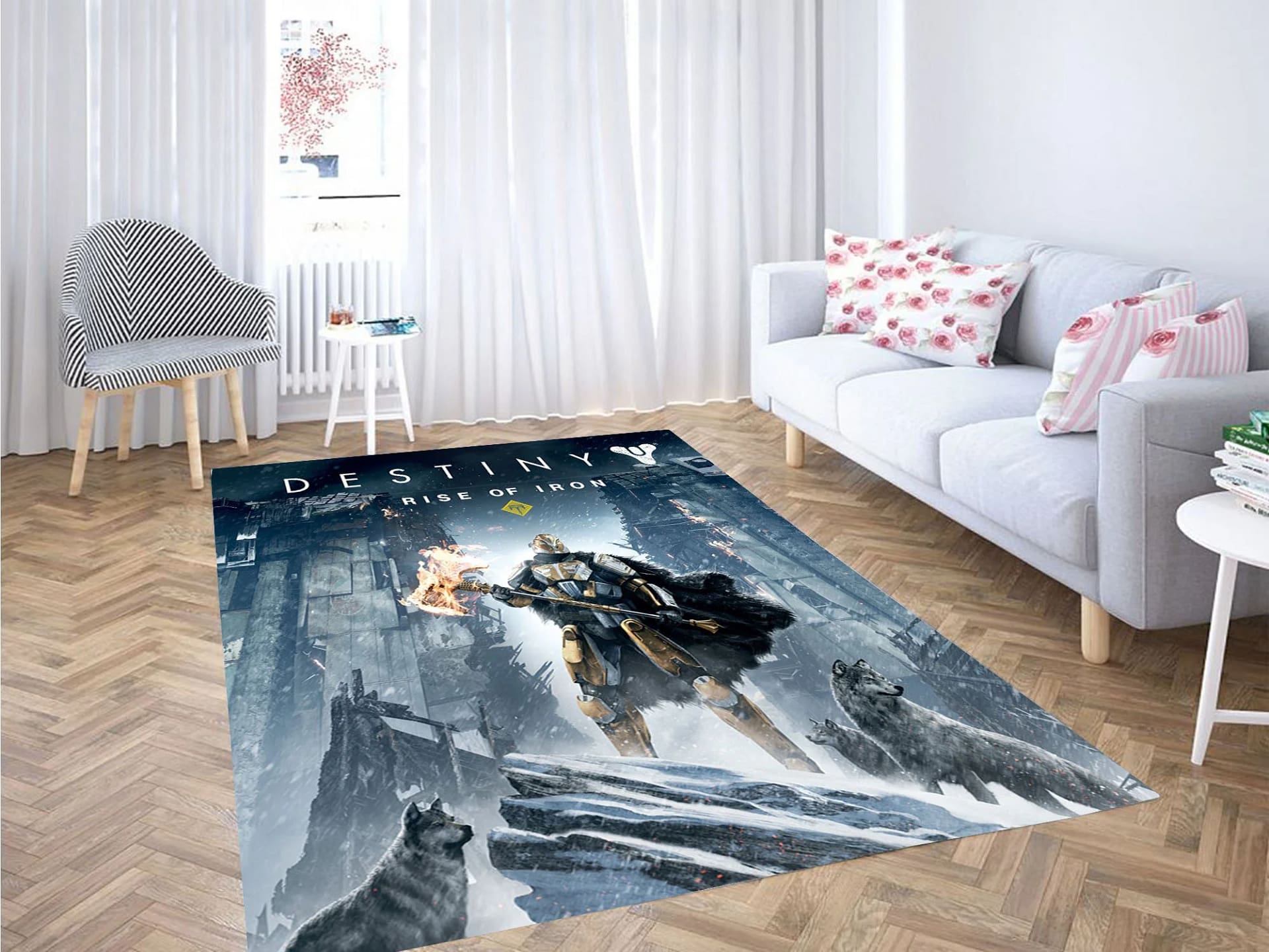 Rise Of Iron Cover Destiny 2 Carpet Rug