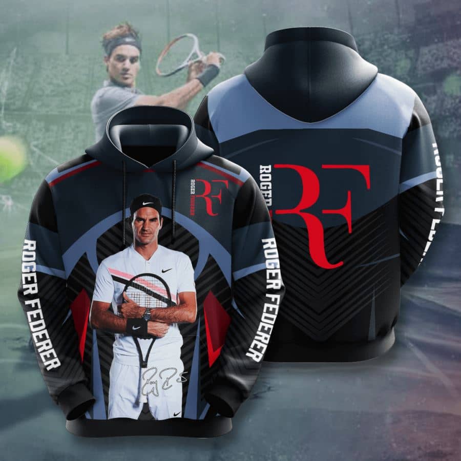 Roger Federer No1701 Custom Hoodie 3D