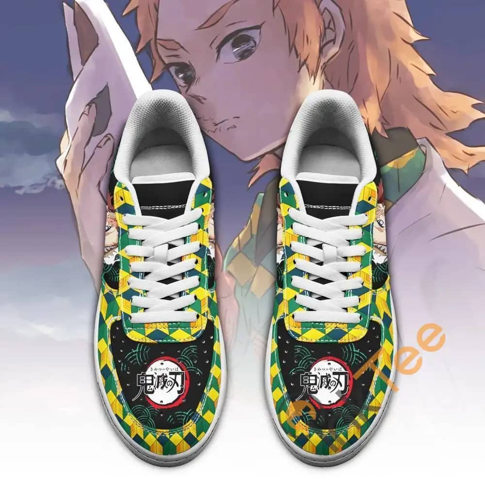 Sabito Custom Demon Slayer Anime Fan Amazon Nike Air Force Shoes