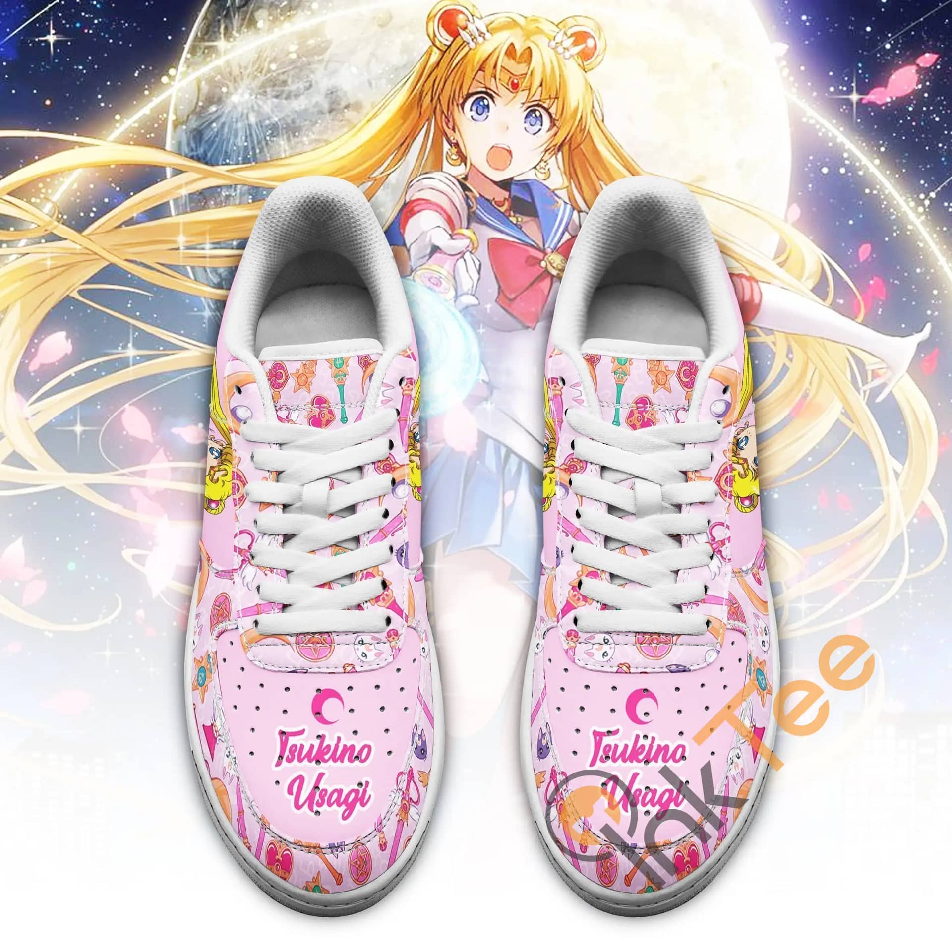 Sailor Moon Sailor Moon Anime Fan Gift Amazon Nike Air Force Shoes