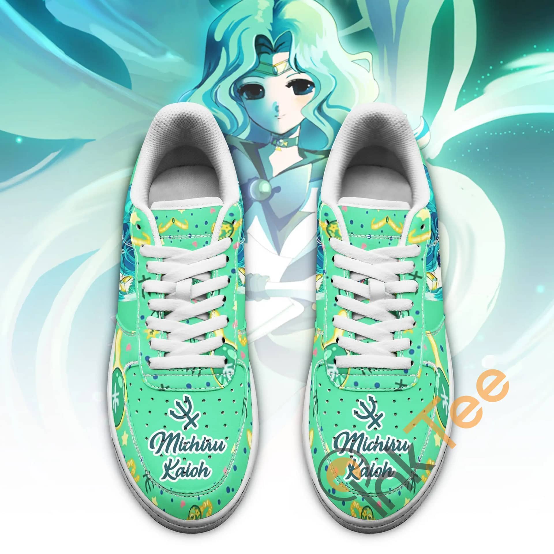 Sailor Neptune Sailor Moon Anime Fan Gift Amazon Nike Air Force Shoes