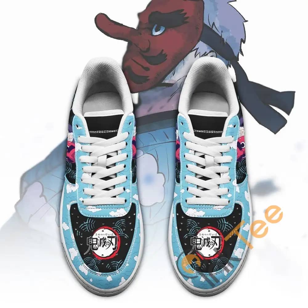 Sakonji Custom Demon Slayer Anime Fan Amazon Nike Air Force Shoes