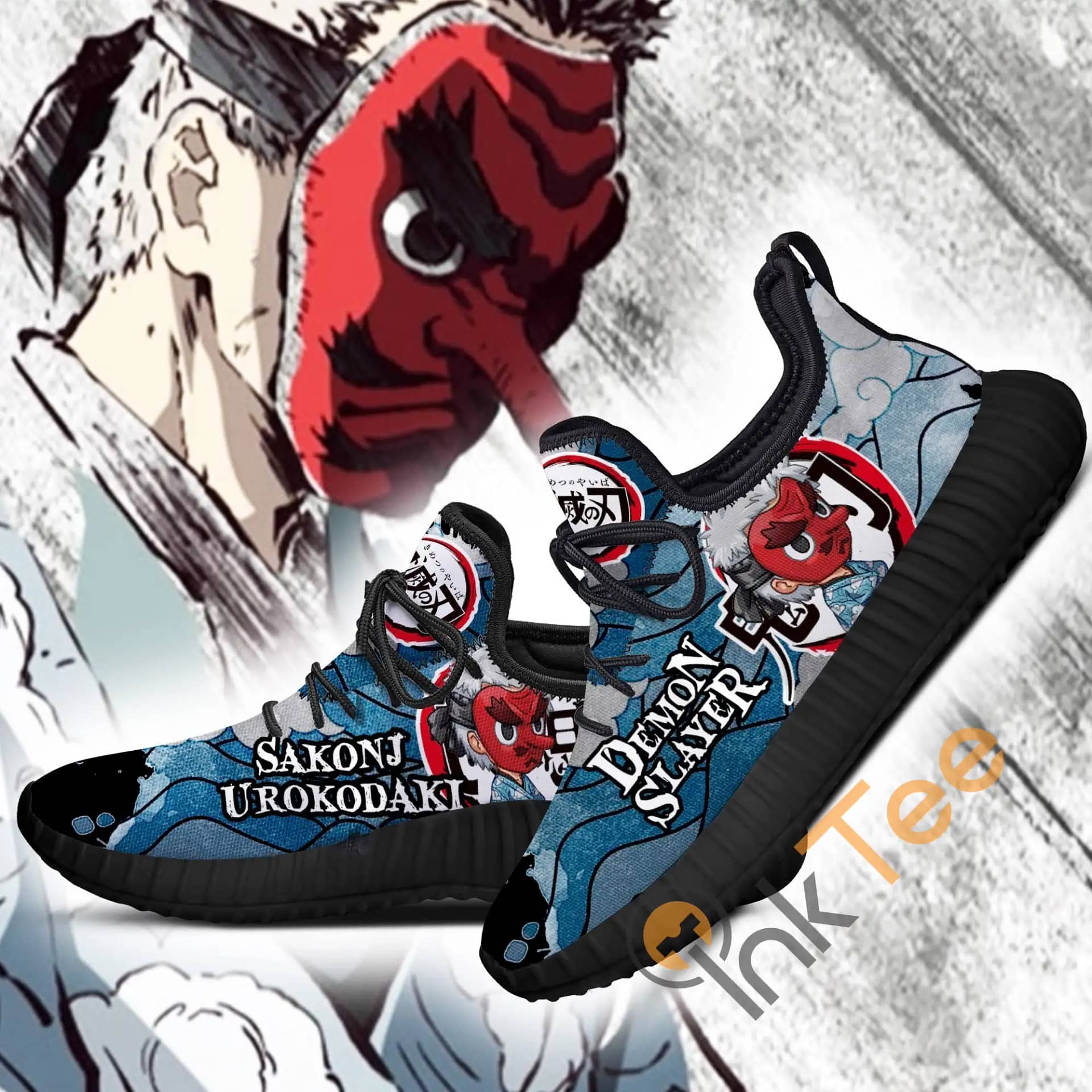 Inktee Store - Sakonji Urokodaki Demon Slayer Anime Amazon Reze Shoes Image