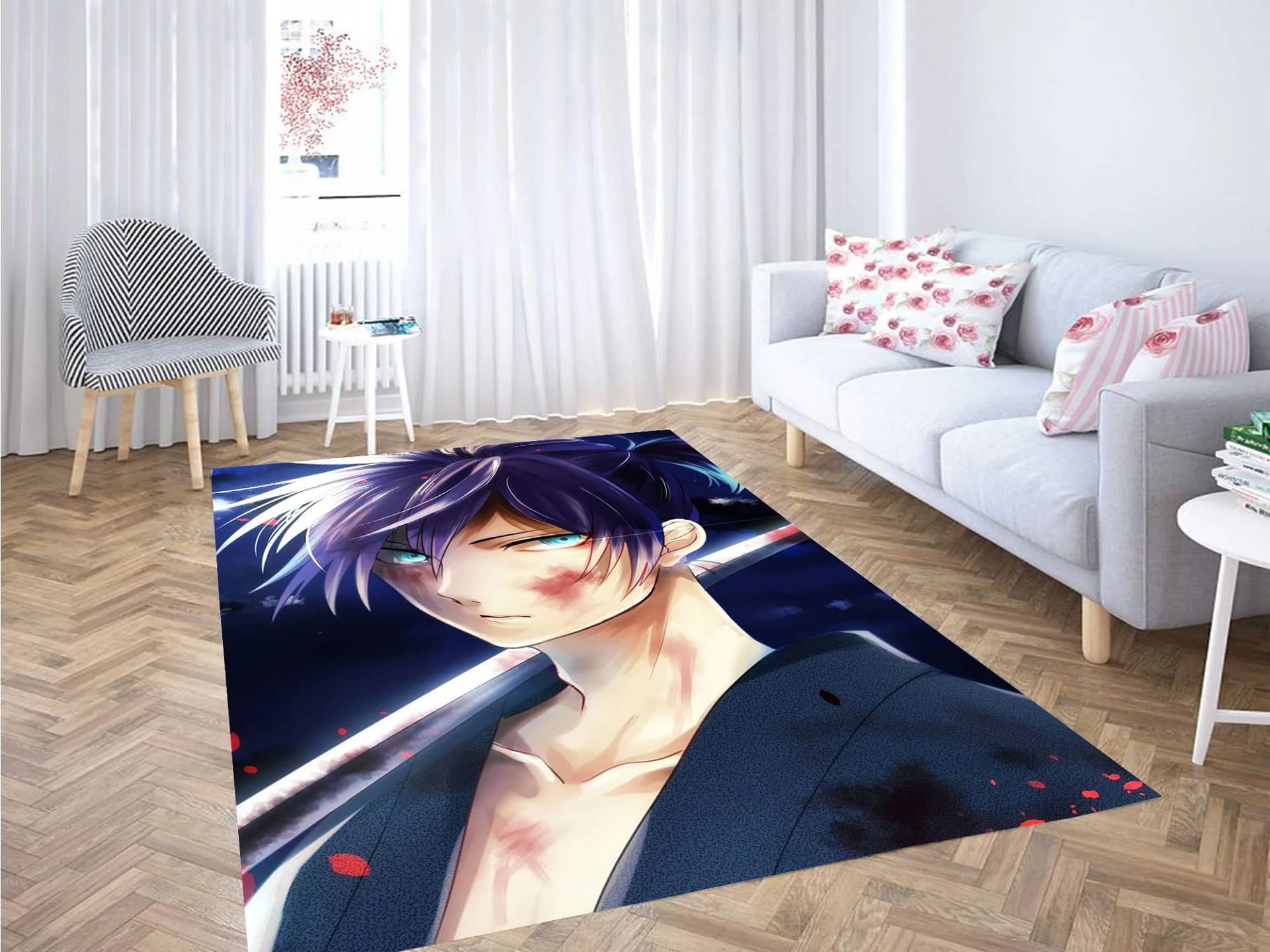 Samurai Kenshin Anime Carpet Rug