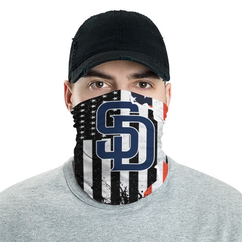 San Diego Padres 9 Bandana Scarf Sports Neck Gaiter No4276 Face Mask