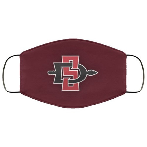San Diego State Washable No4281 Face Mask