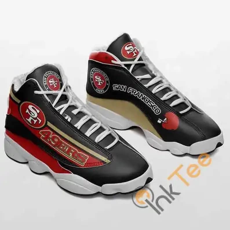 San Francisco 49ers Football 13 Air Jordan Shoes