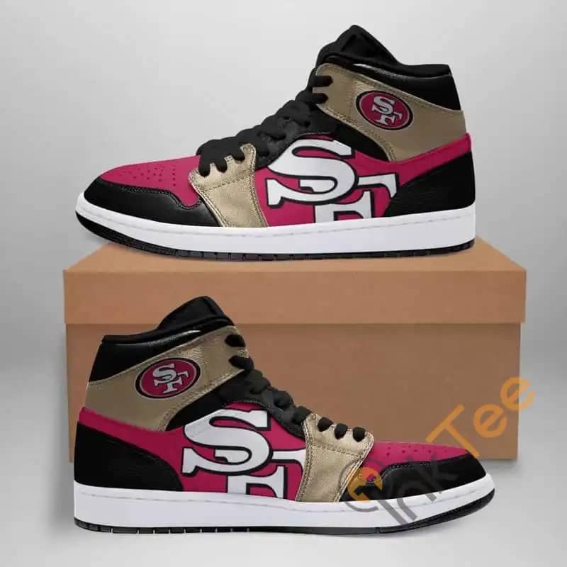 San Francisco 49Ers Sport Custom Sneakers It2667 Air Jordan Shoes