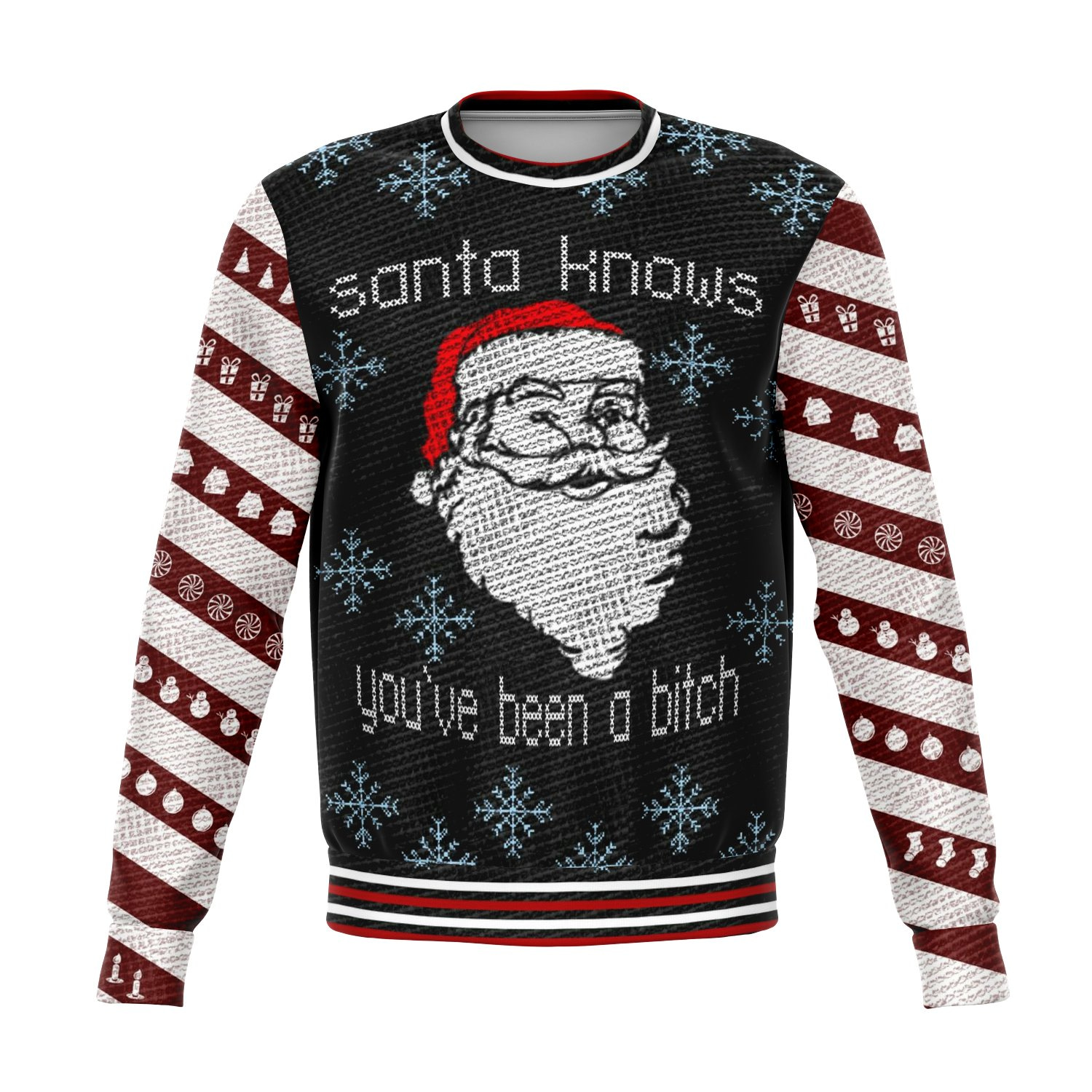 Santa Knows Ugly Sweater
