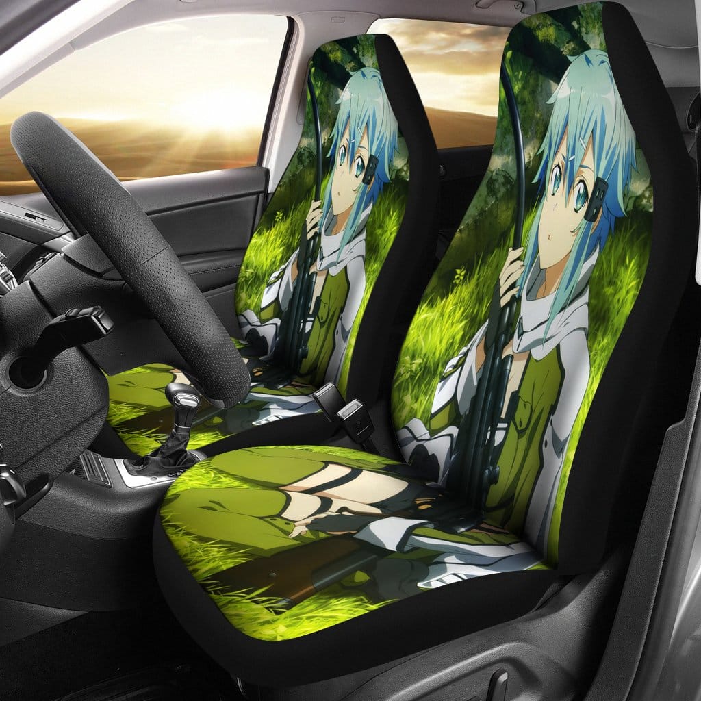Sao Sword Art Online Sinon Car Seat Covers