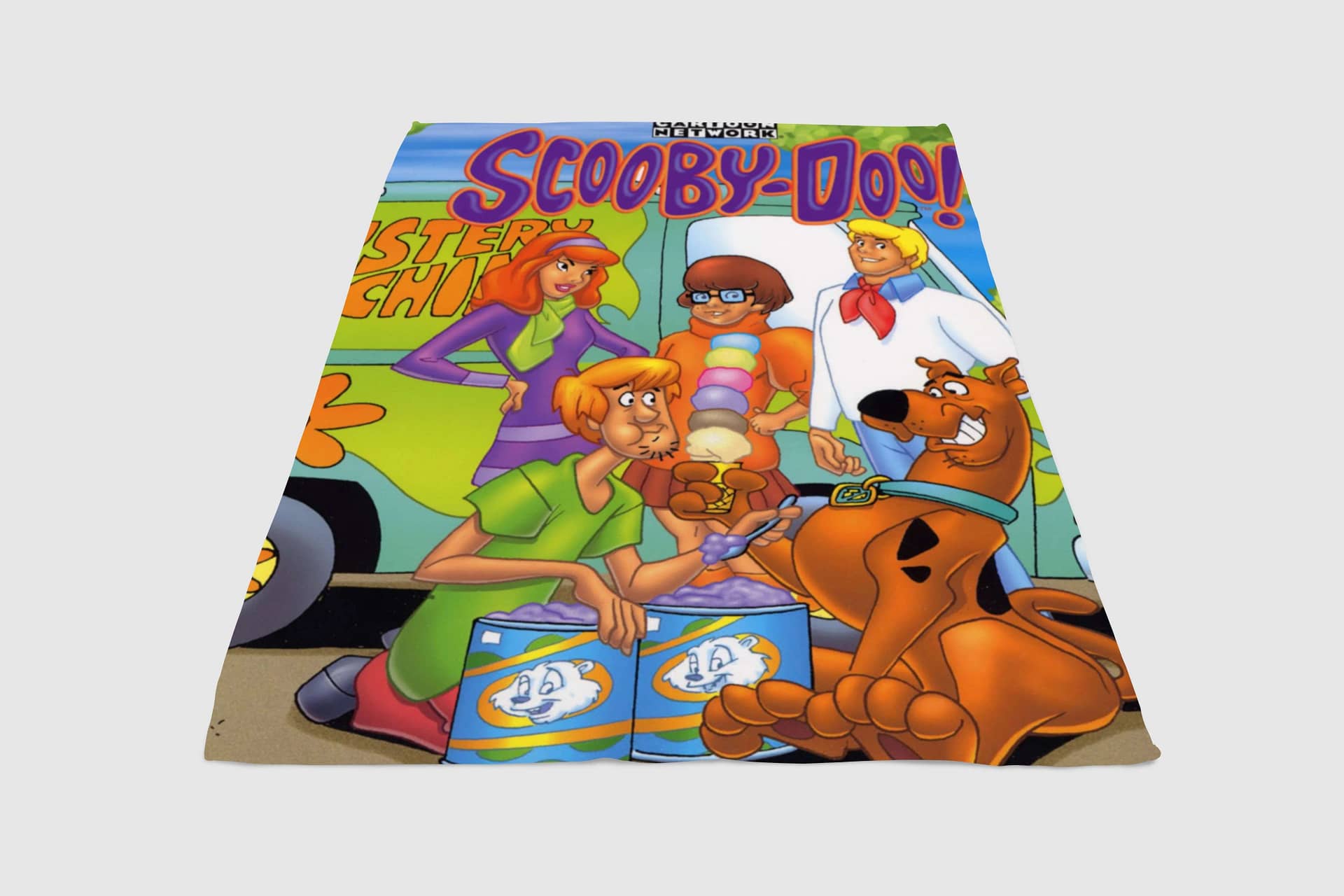 Scooby Doo Cartoon Network Fleece Blanket