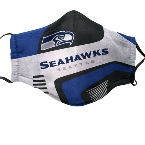 Seattle Seahawks Washable No4373 Face Mask