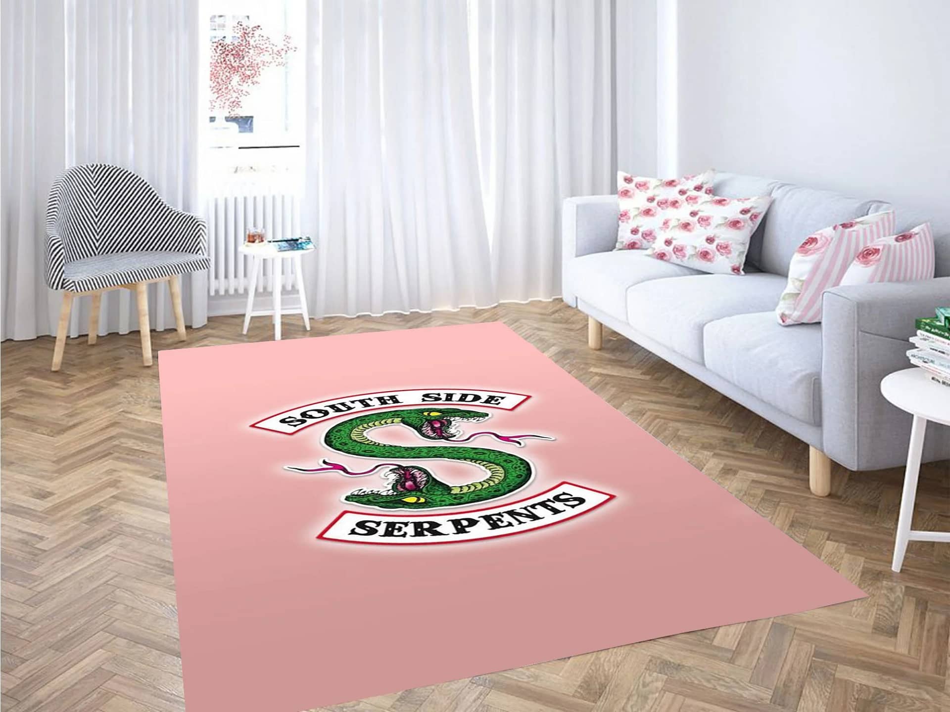 Serpente Wallpaper Carpet Rug