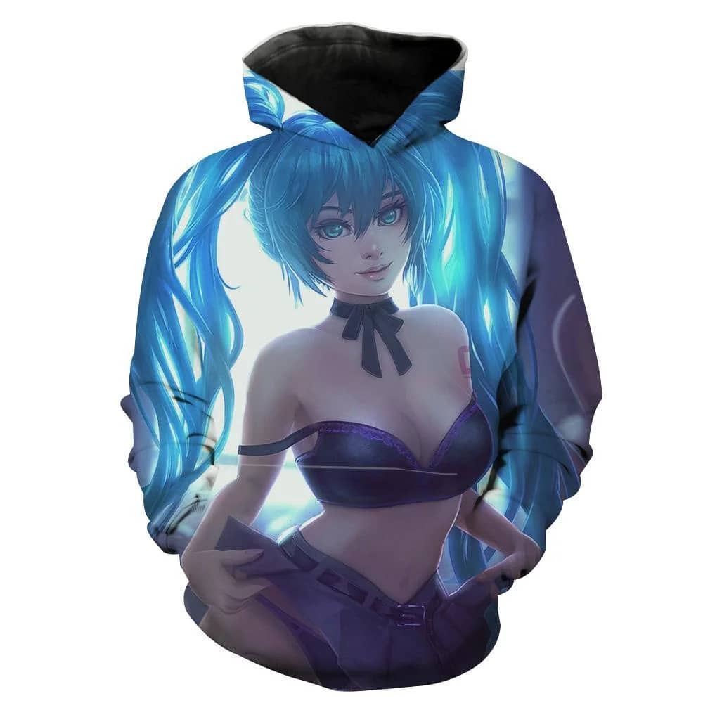 Sexy Sona League Of Legends Sona Hoodie 3D