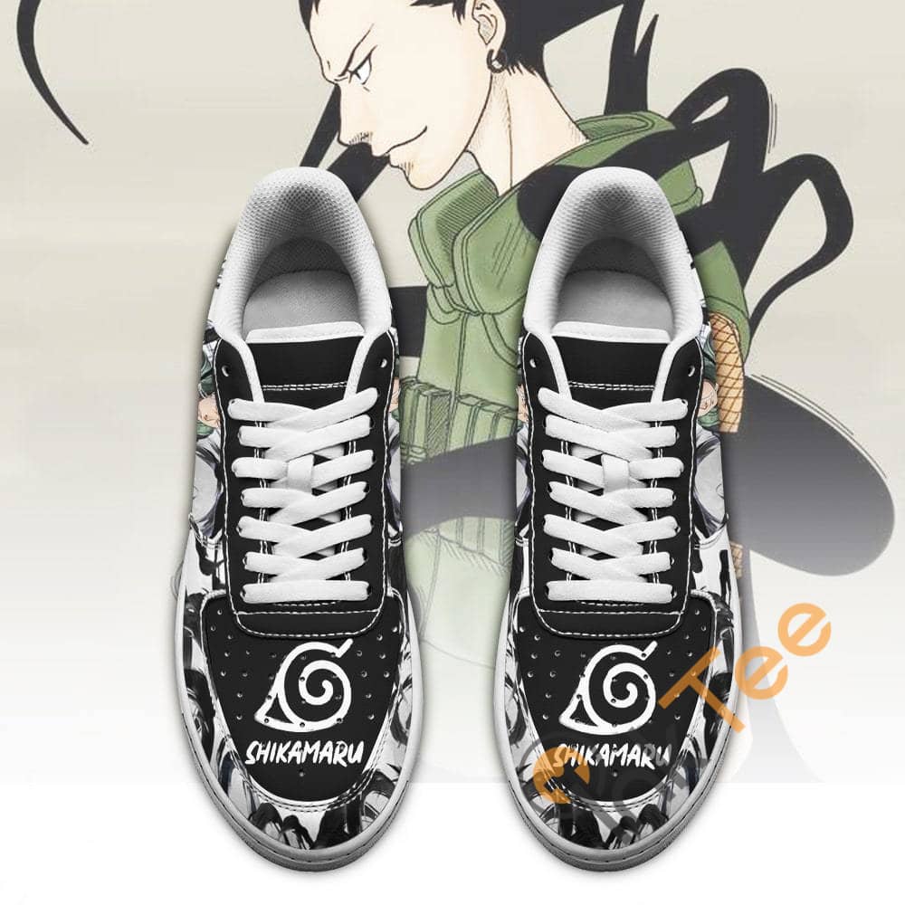 Shikamaru Custom Naruto Anime Amazon Nike Air Force Shoes