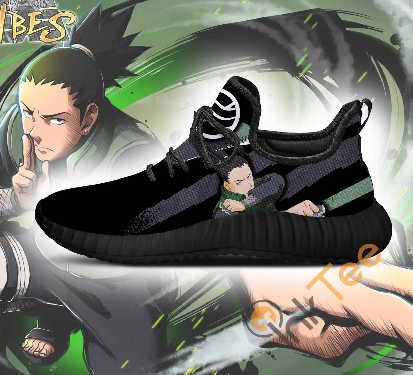 Inktee Store - Shikamaru Jutsu Naruto Anime Amazon Reze Shoes Image
