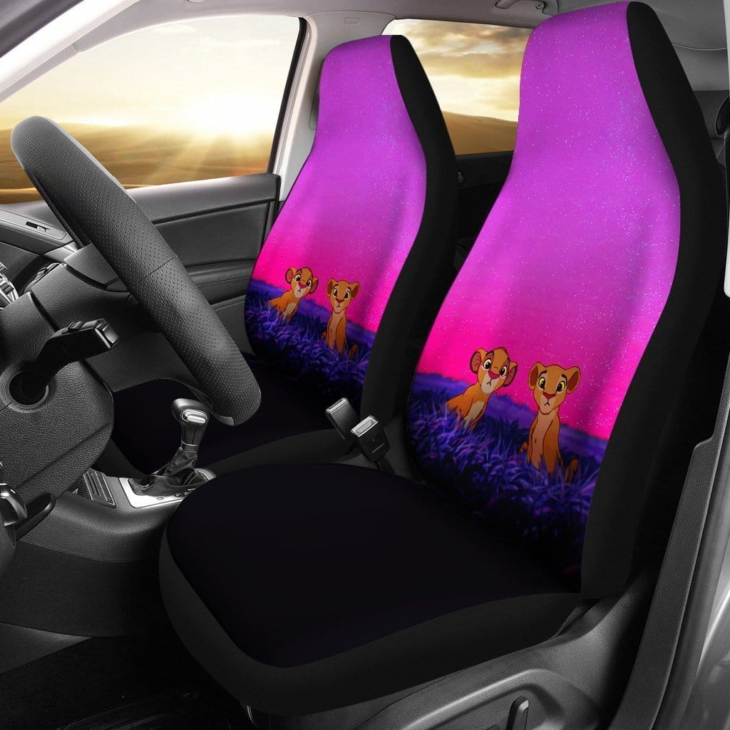 Simba Nala Lion King Disney Animal Car Seat Covers
