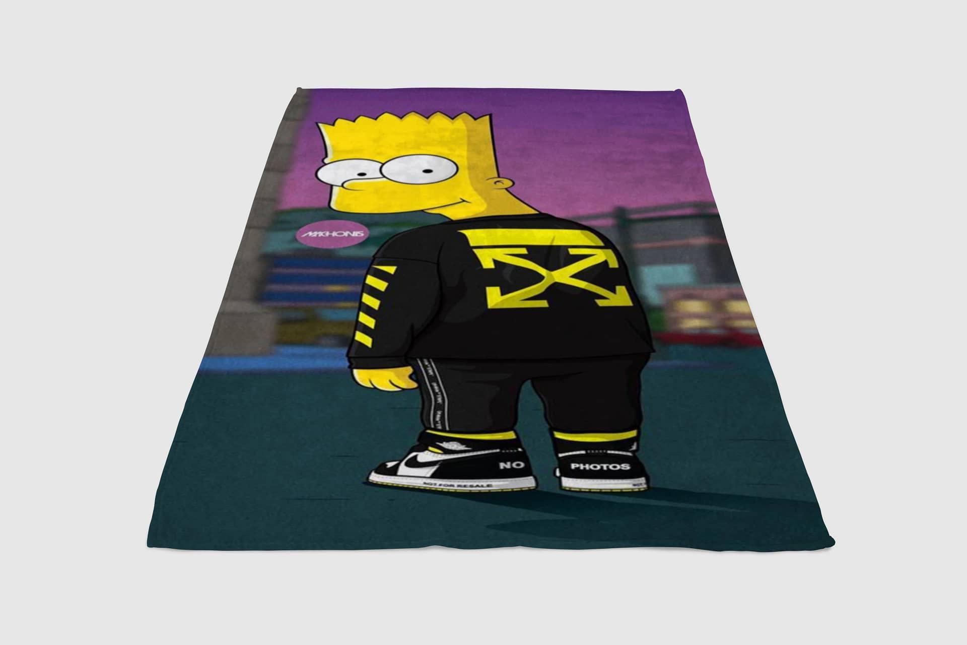 Simpson Fleece Blanket