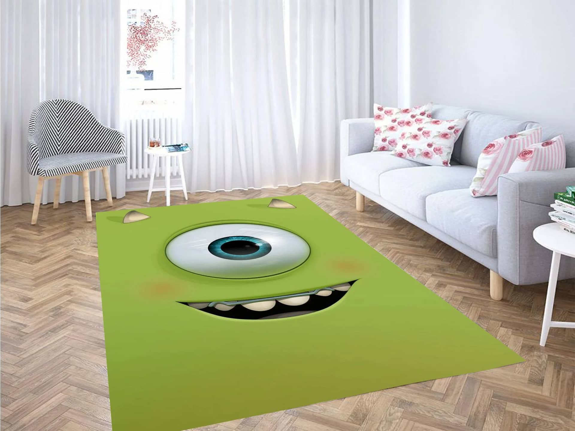 Smile Monster Wallpaper Carpet Rug