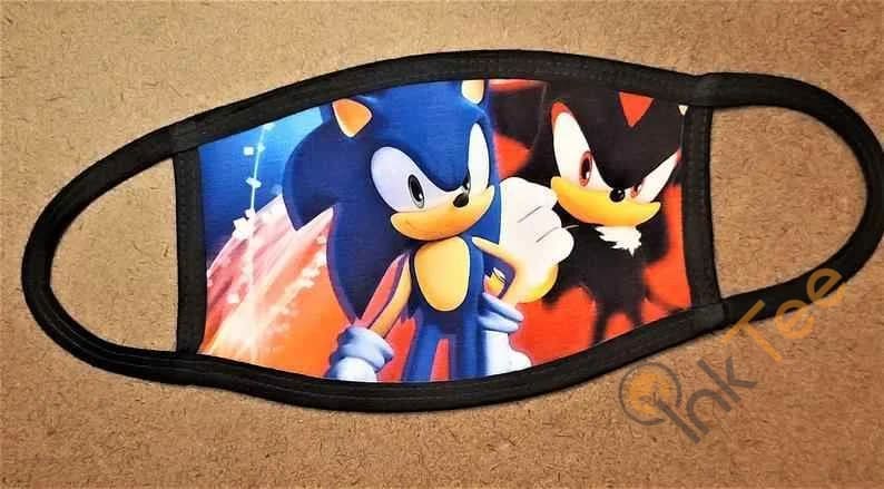 Sonic And Shadow Kids Knuckles Tails 5036 Face Mask
