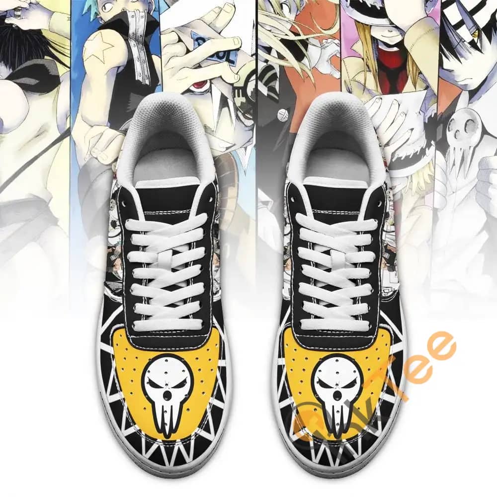 Soul Eater Characters Anime Fan Gift Idea Amazon Nike Air Force Shoes