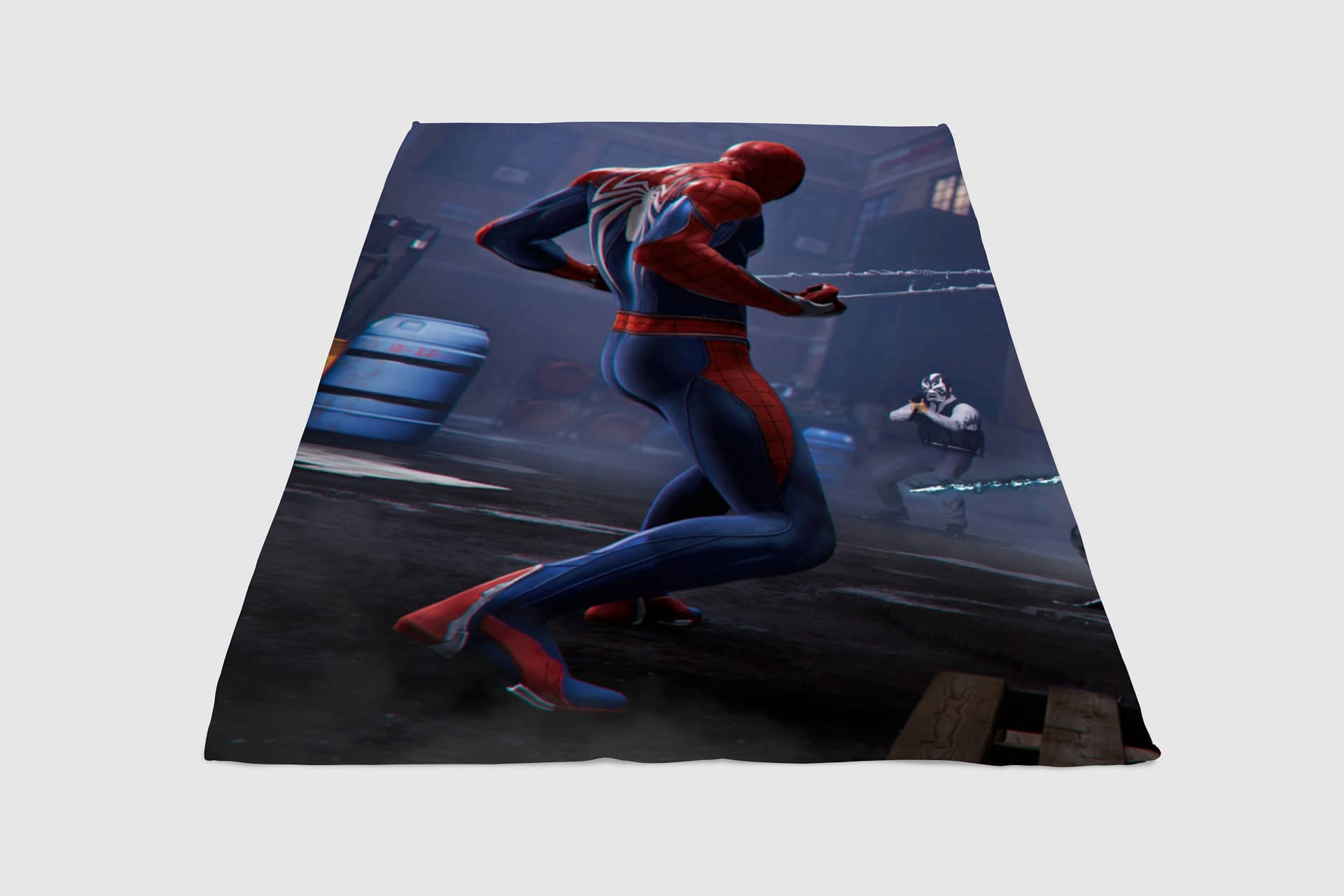 Spiderman 4 Game Fleece Blanket