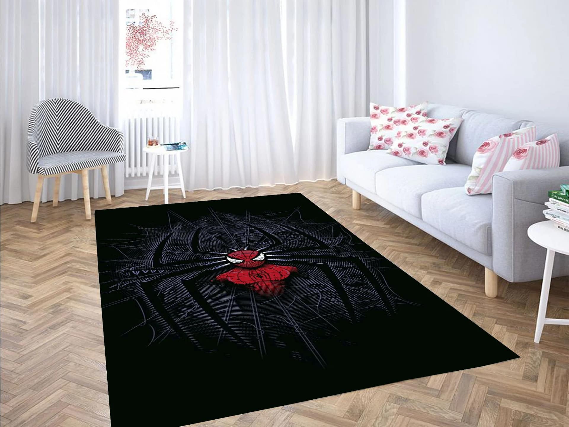Spiderman Pop Head Carpet Rug