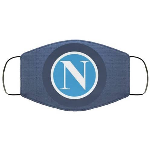 Ssc Napoli Soccer Club Washable No4435 Face Mask