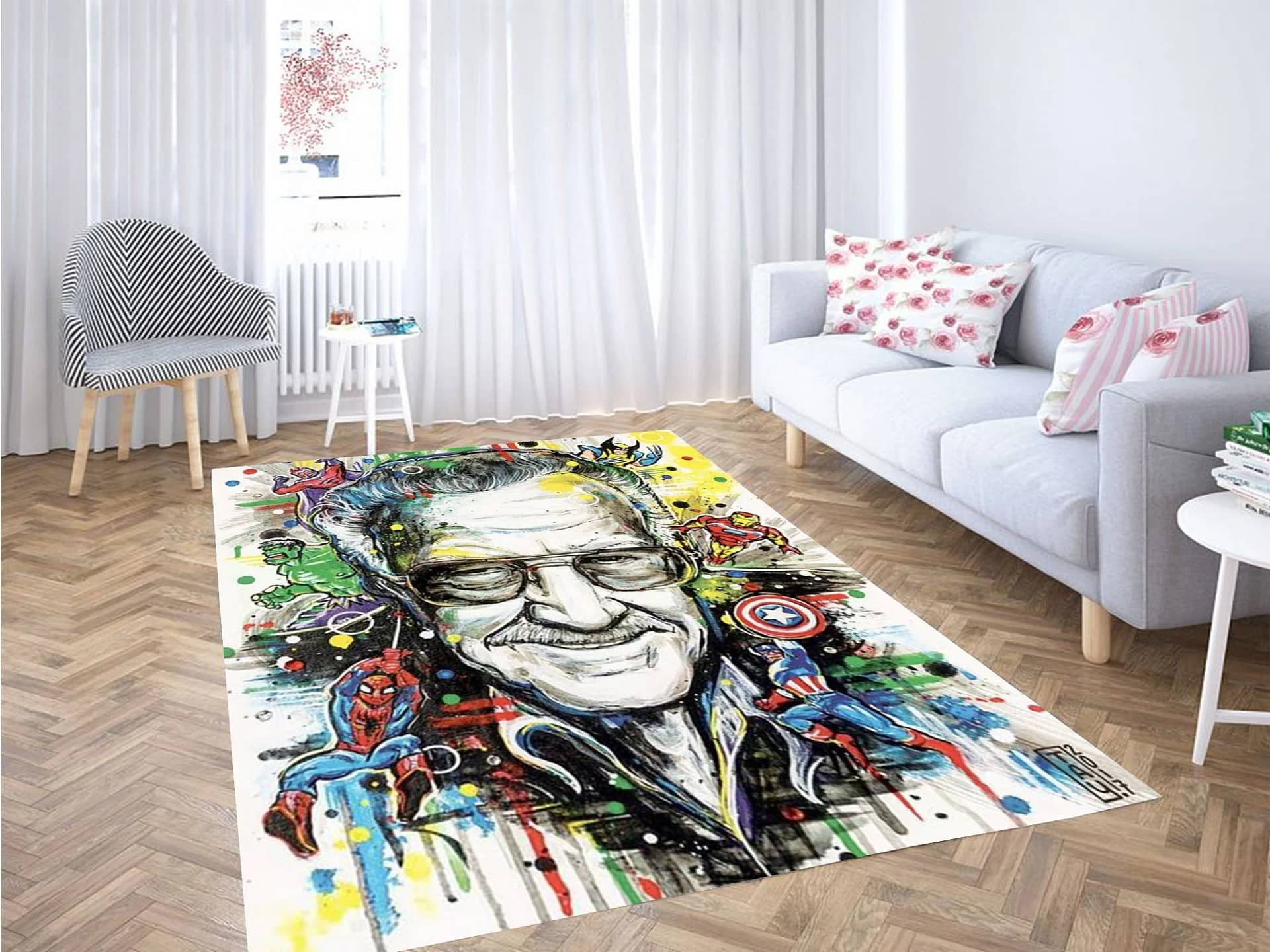 Stan Lee Carpet Rug