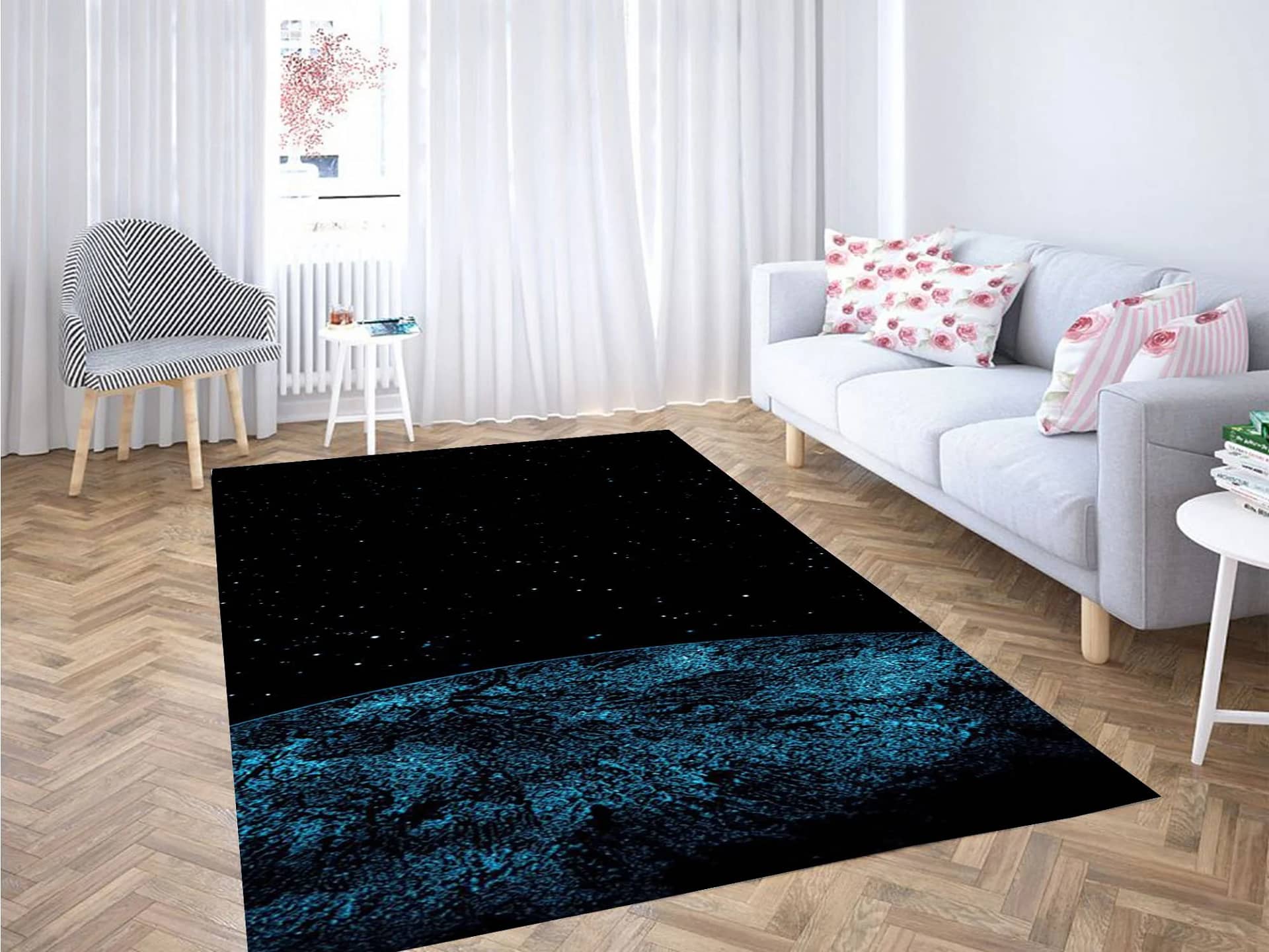 Star Background Carpet Rug
